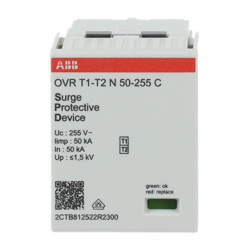 ABB OVR T1-T2 N 50-255 C Ersatzmodul für OVR T1-T2 1N 50-255 P TS
