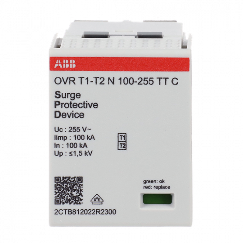 ABB OVR T1-T2 N 100-255 TT C Ersatzmodul für OVR T1-T2 3N 100-255 P TS