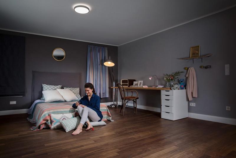 OSRAM Orbis LED Deckenleuchte und wandleuchte 24W 41cm dimmbar mit DIM Click-CCT durch Wandschalter