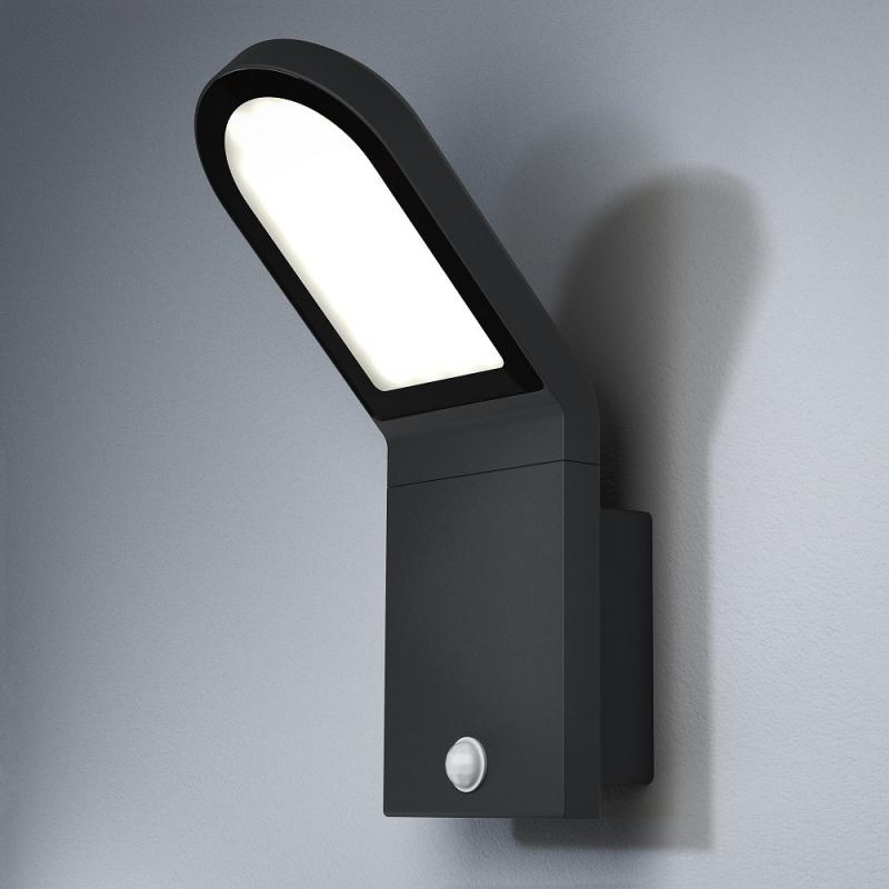 OSRAM ENDURA STYLE Wall LED Sensor Wandleuchte in Dunkelgrau
