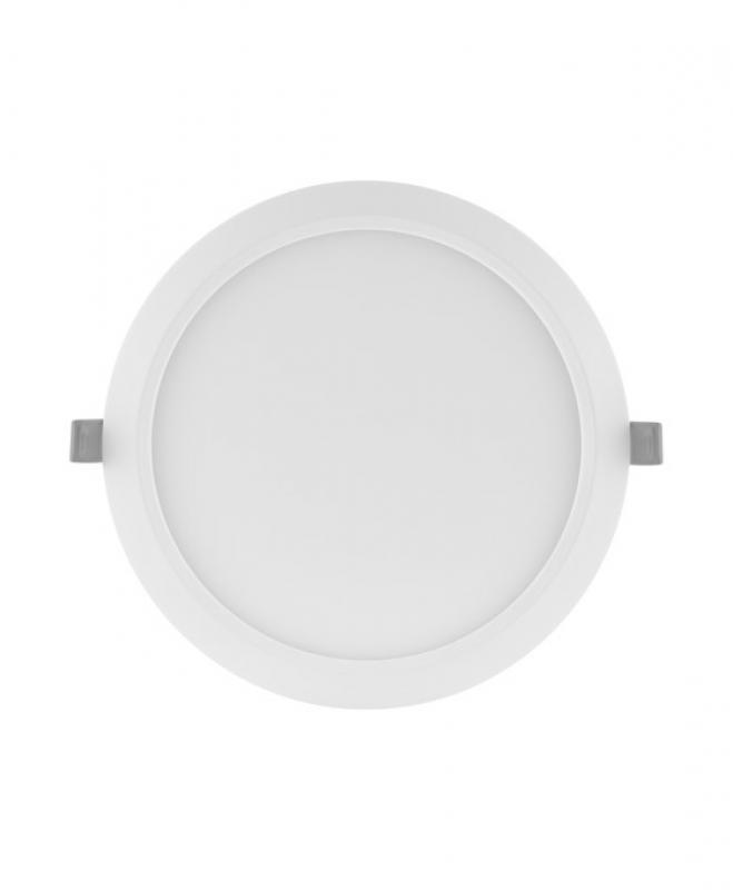 Flache weiße LED Ledvance Einbauleuchte Slim Einbau ø 21cm rund 18W 4000K neutralweiß