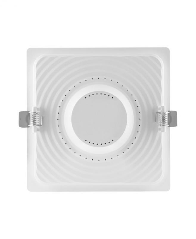LEDVANCE Downlight LED Slim SQ105 Eckig 6W 3000K in weiß warmweißes Licht