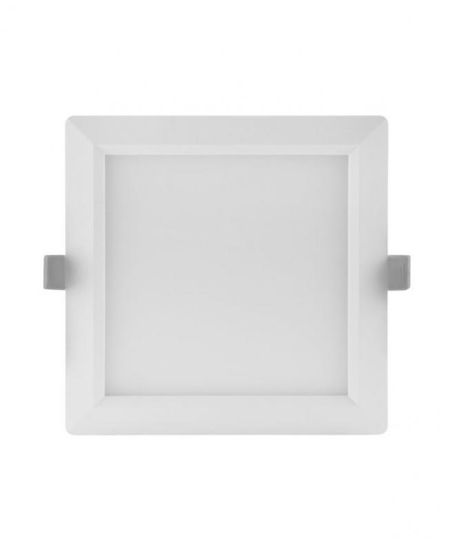 LEDVANCE Downlight LED Einbauleuchte Slim SQ105 Eckig 6W 6500K in Weiß mit kaltweißem Licht