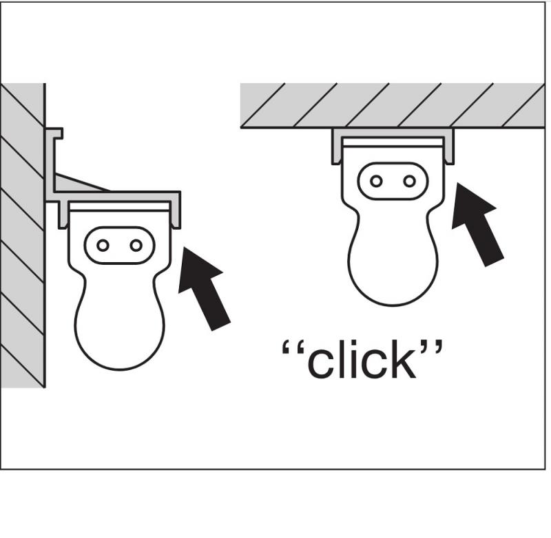 60cm LED Lichtleiste LEDVANCE Linear Compact Switch 600 8W 4000K neutralweißes Licht 140° IP20