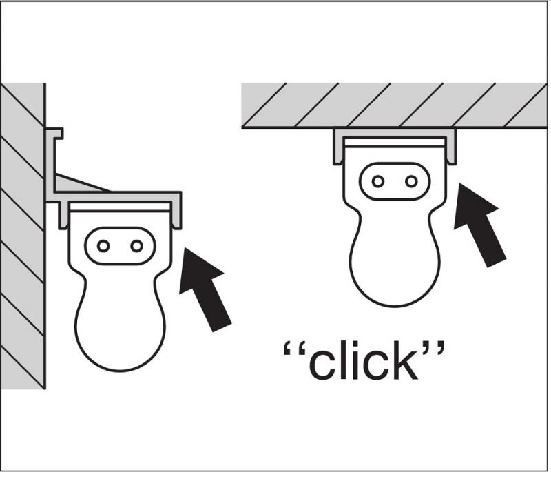 90cm LED Lichtleiste LEDVANCE Linear Compact Switch 900 12W 3000K warmweißes Licht IP20