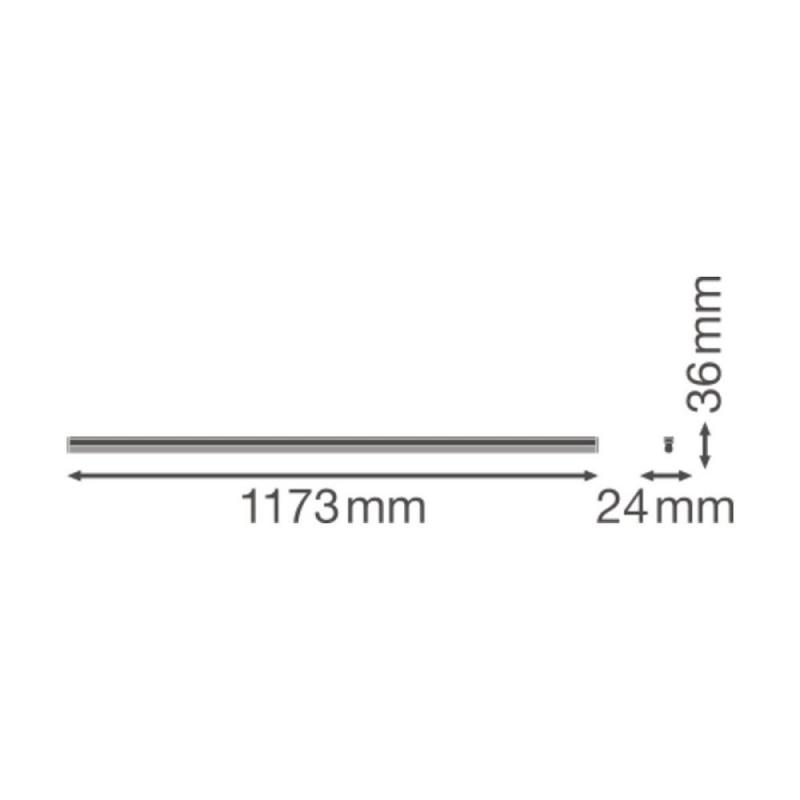 120cm LED Lichtleiste Unterbauleuchte LEDVANCE COMP High Output 20W 4000K neutralweißes Licht