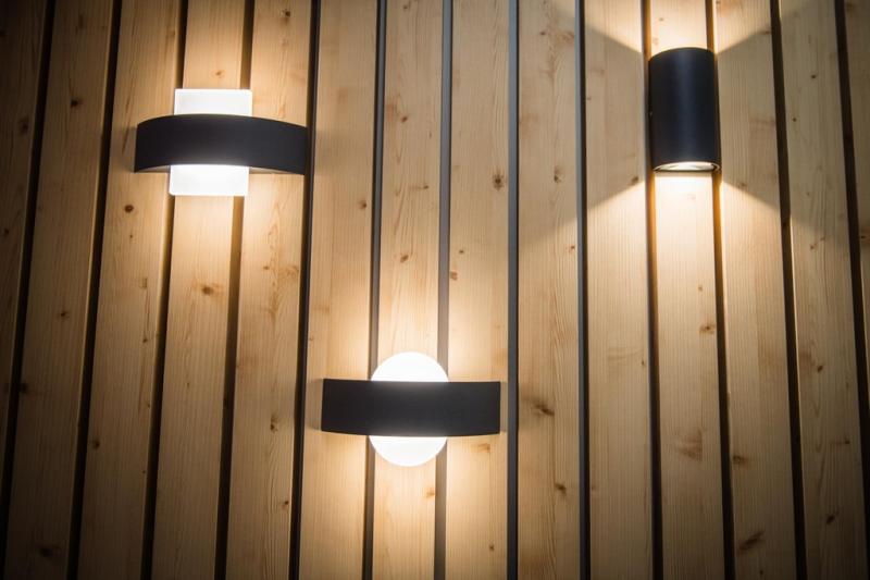 LEDVANCE LED Außen Wandleuchte Endura Style dunkelgrau/weiß IP44