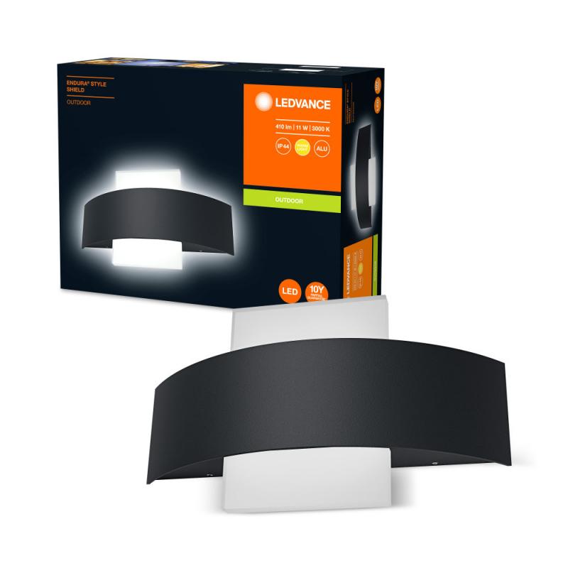 LEDVANCE LED Außen Wandleuchte Endura Style dunkelgrau/weiß IP44