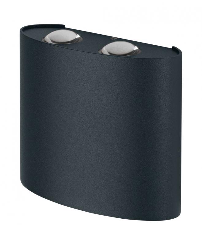 Osram LED Wandleuchte Endura Style UpDown DECO II in dunkelgrau IP44