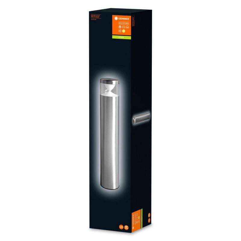 Aktion: Nur noch angezeigter Bestand verfügbar  45cm hohe LEDVANCE LED Standleuchte Endura Style Mini Cylinder 4W aus Edelstahl IP44 -