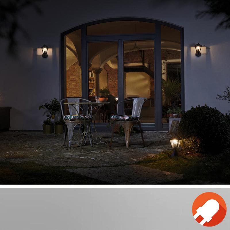 OSRAM Wandleuchte Endura Classic Tradition klassische Laternenform stehend