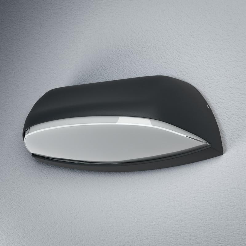 OSRAM LED Wandleuchte Endura Style Wide 12W in Anthrazit IP44