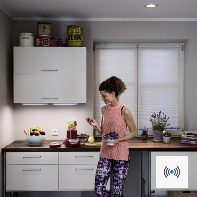 OSRAM LED Lichtleiste Linear mit Bewegungsmelder für Kleiderschrank und Unterschrankbeleuchtung batteriebetrieben