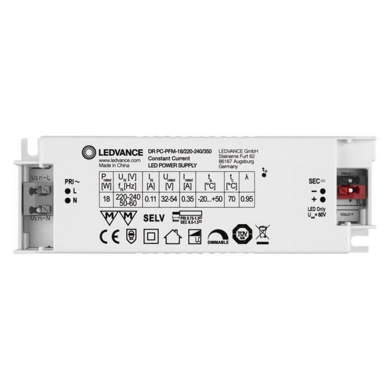 LEDVANCE LED-Treiber LED DRIVER PHASE-CUT PERFORMANCE DR PC-PFM -18/220-240/350
