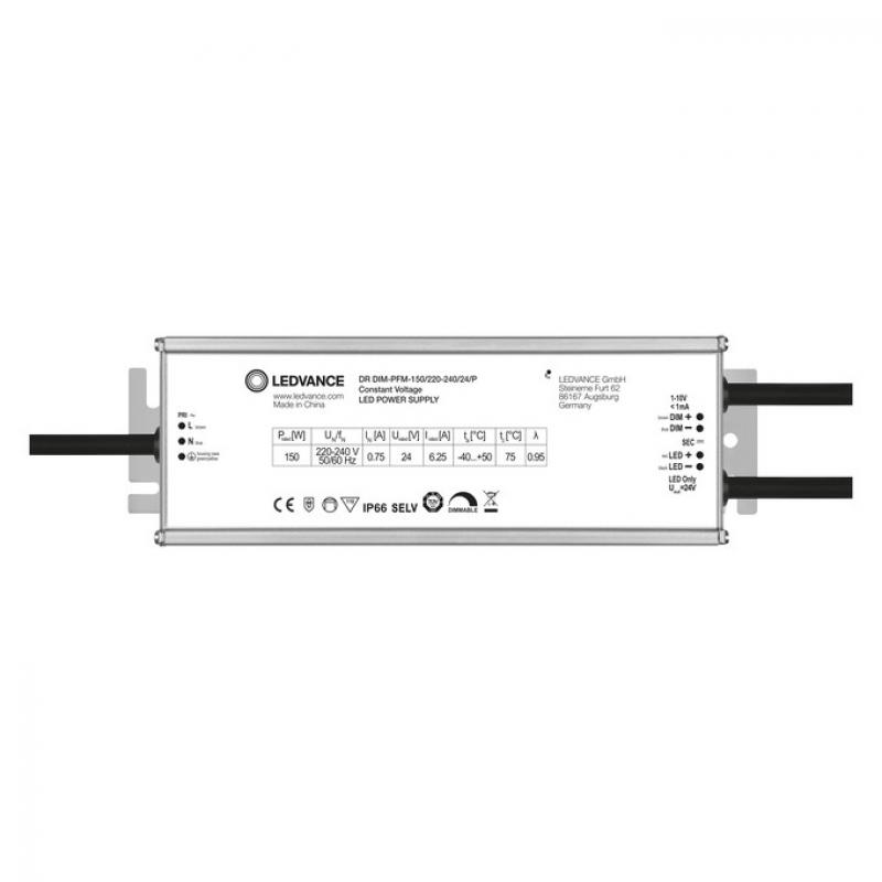 LEDVANCE DR DIM-PFM 150/220–240/24/P 1–10V 150W 24V LED Treiber CV Netzteil 4058075240117
