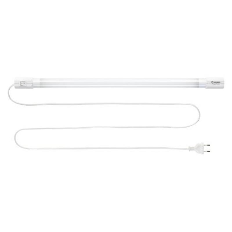 60cm OSRAM TubeKIT LED Unterbauleuchte 8.9W 4000K universalweißes Licht mit Netzstecker und Schalter - einfache Montage, für Küchen und Arbeitsbereiche