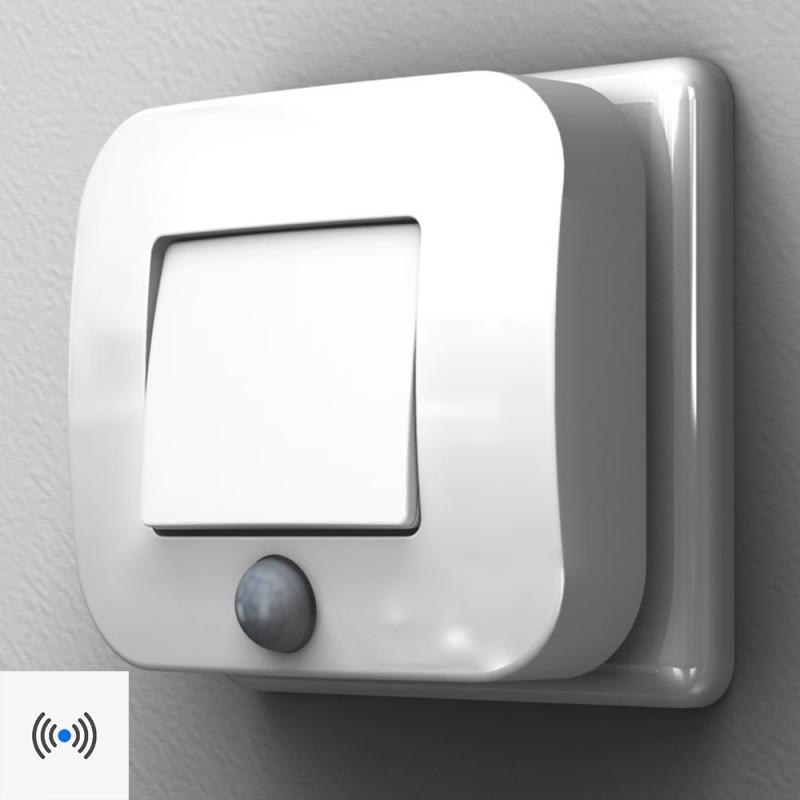 OSRAM Nachtlicht & Steckdosenlampe LUNETTA Hall Sensor Weiß Sensor Flurbeleuchtung Treppenbeleuchtung Kellerbeleuchtung