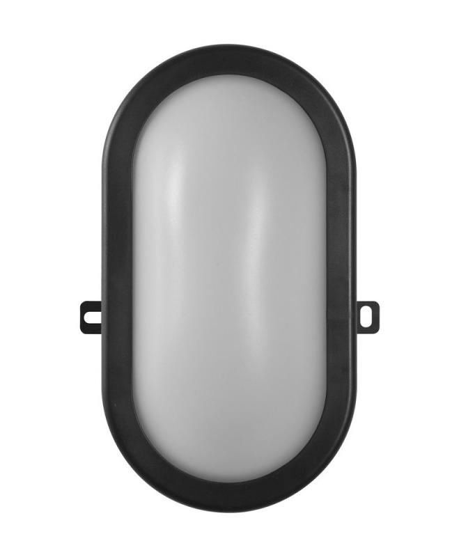 OSRAM LED Feuchtraum Wandleuchte LED BULKHEAD 11W 4000K IP54 in Schwarz