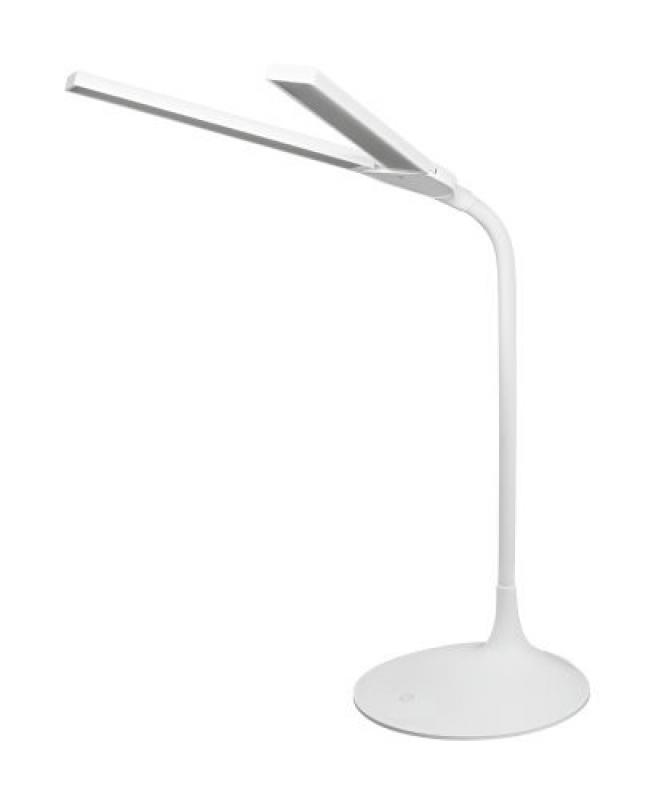LEDVANCE PANAN Disc Double mobile LED-Tischleuchte Akku und USB-Ladekabel weiß