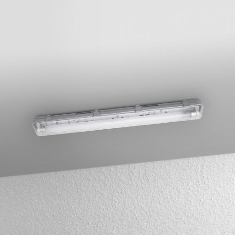 65 cm OSRAM SUBMARINE 7W LED Feuchtraumleuchte 4000K inkl. 1x LED Röhre - IP65, staub- und spritzwassergeschützt, für Keller und Garagen