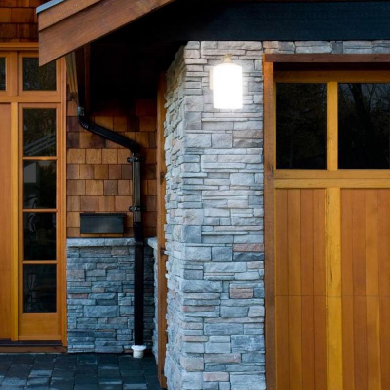 OSRAM ENDURA Classic Latern Cylinder in gemütlichem Holz decor