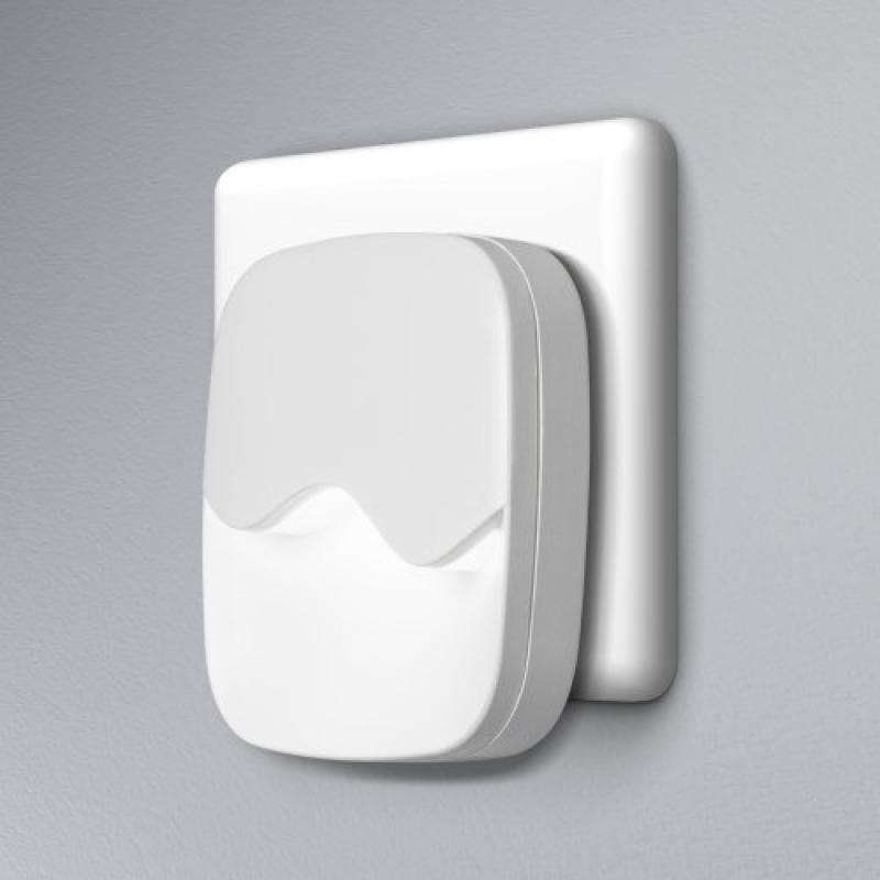 OSRAM Nachtlicht LUNETTA Wave Sensor Weiß - warmweißes Licht, IP20-Schutz, für Kinderzimmer und Innenbereiche