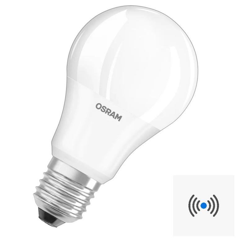 OSRAM E27 LED Daylight Sensor An- und Aus- Automatik Tag/ Nacht 6W wie 40W warmweisses Licht mit hohem Energieeinsparpotential