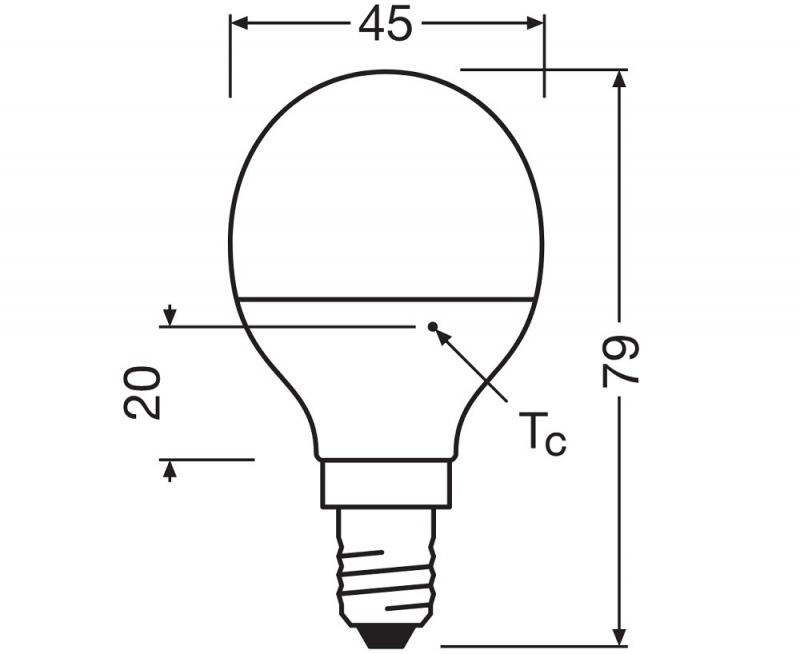 OSRAM E14 LED STAR Lampe matt 4,9W wie 40W tageslichtweiß