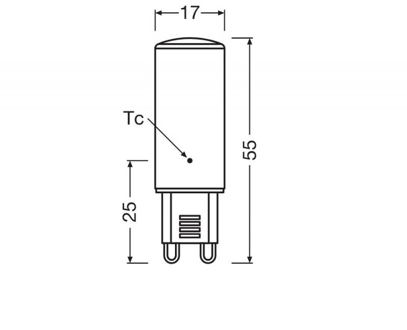 OSRAM LED PIN G9 Stiftsockel Lampe 4,5W wie 50W neutralweißes Licht