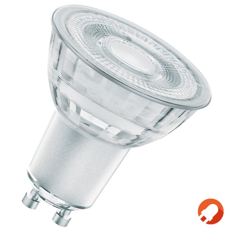 4 x OSRAM LED PAR16 GU10 Strahler dimmbar 36° Ausstrahlwinkel 4,5W wie 50W warmweiß