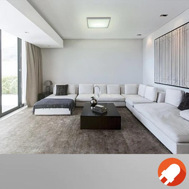 Osram SMART+ Matter Planon Frameless Tunbale White weiss 30x30cm, App-& Sprachsteuerung