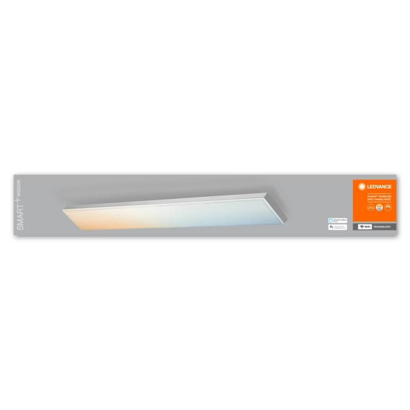 LEDVANCE SMART+ WiFi Planon Rahmenloses LED-Panel Tunable White 80x10cm, App- und Sprachsteuerung