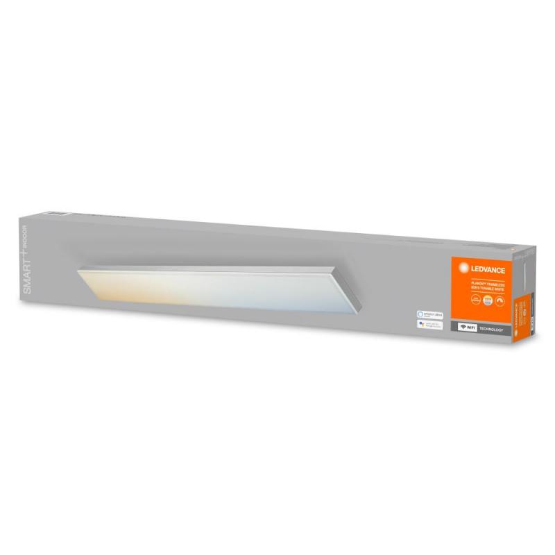 LEDVANCE SMART+ WiFi Planon Rahmenloses LED-Panel Tunable White 80x10cm, App- und Sprachsteuerung