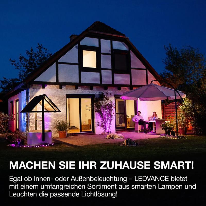 LEDVANCE SMART+ Orbis Cromo 500 CR WiFi Leuchte weiss, App-& Sprachsteuerung