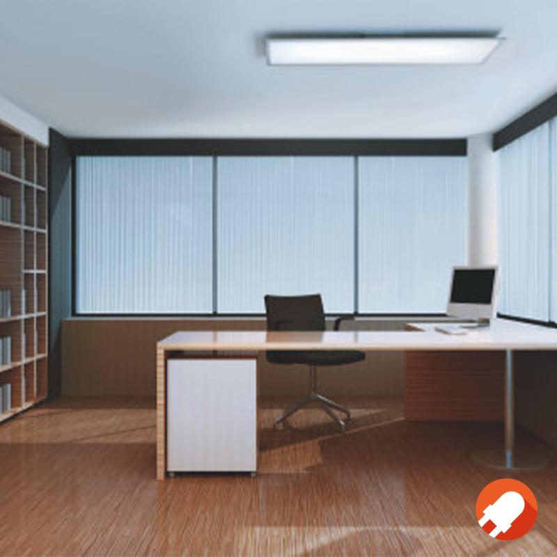 Osram SMART+ Matter Planon Plus Aufbau Panel Tunable White Aluminium 120x30cm