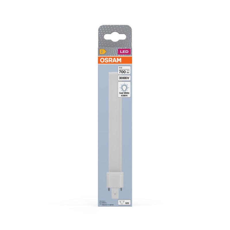 OSRAM DULUX S 11 LED 2Pin G23 6W wie 11W 4000K neutralweißes Licht EM für KVG/VVG