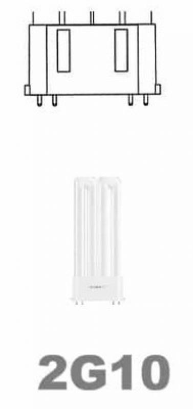 Leistungsstarke Osram DULUX F36 LED 2G10 4Pin 20W wie 36W 3000K warmweiße Kompaktlampe KVG