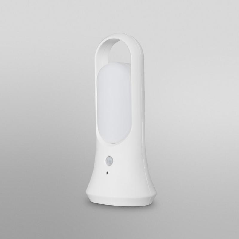 OSRAM Nightlux LED Nachtlicht batteriebetriebene Lampe in Laternenform - Bewegungs- und Tageslichtsensor, neutralweiß 4000 K,  für Küchen, Kinderzimmer, Innenräume