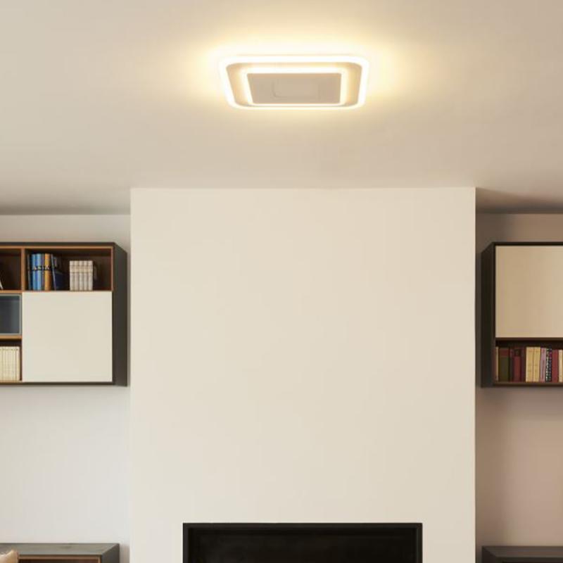 Osram SMART+ WIFI Deckenlampe Orbis Saddie 50cm x 50 cm RGB Farbwechsel + Tunable White