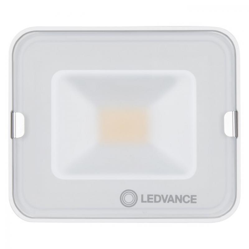 LEDVANCE Kompakter LED Fluter 10W 4000K neutralweißes Licht IP65 in Weiß