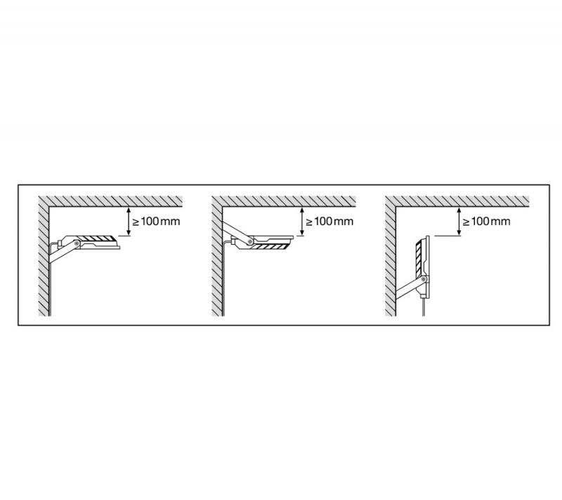 LEDVANCE Kompakter LED Fluter 20W 3000K warmweißes Licht IP65 in Weiß