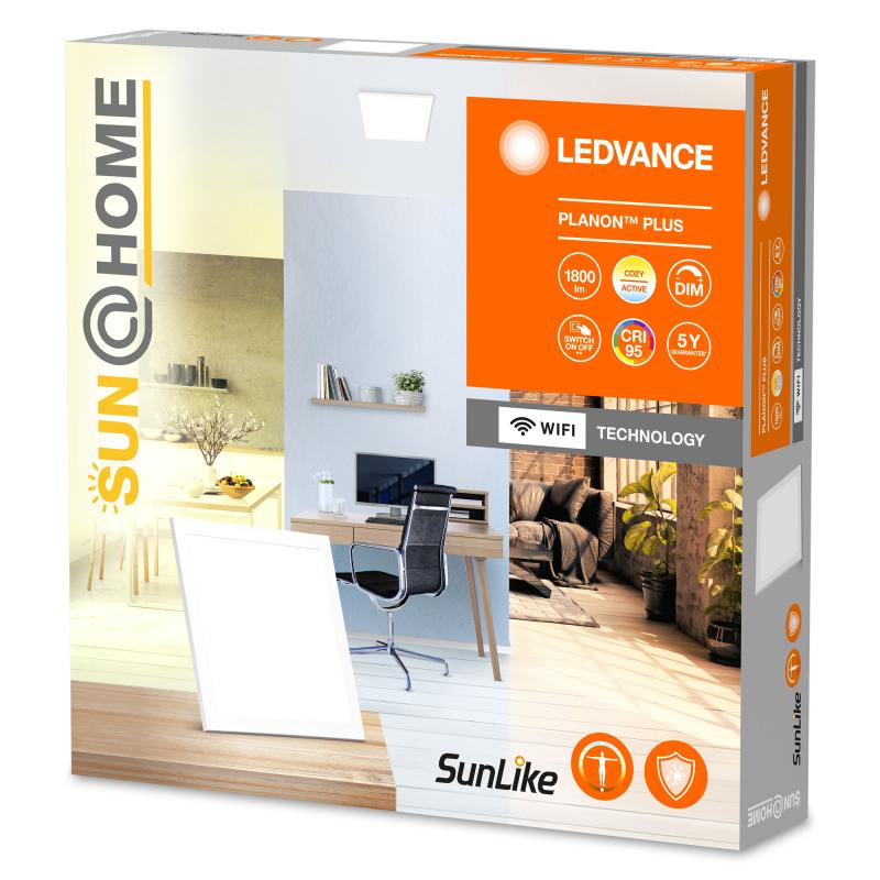 LEDVANCE SUN@HOME Planon Plus WIFI Panel TW 30x30cm Biorythmus