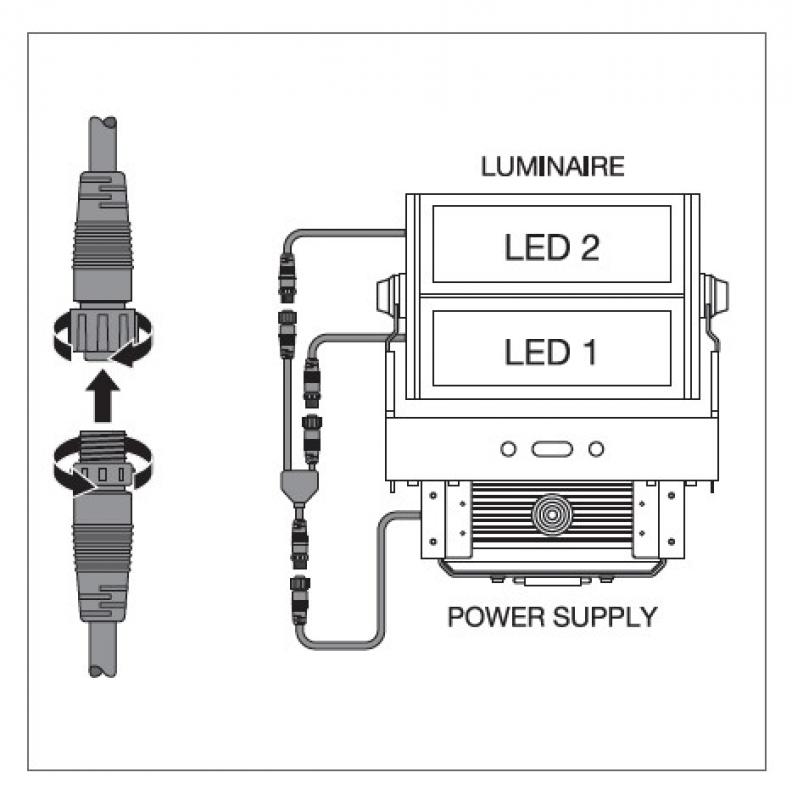 LEDVANCE FL MAX POWER SUPPLY P 600W WAL Netzteil für Floodlight Max Leuchtenköpfe