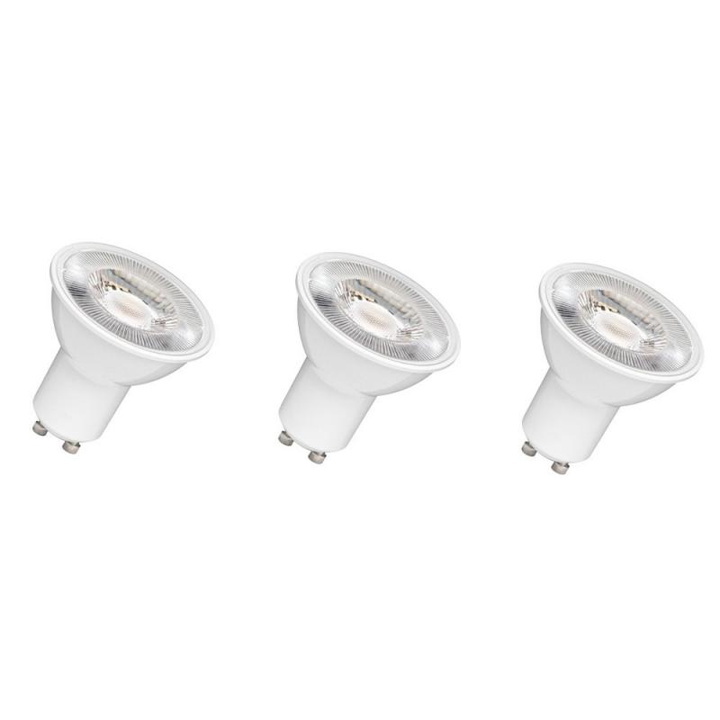 3er Pack OSRAM GU 10 Value PAR16 LED Reflektor 60° 6.9W wie 80W Tageslichtweiß 6500K - mittelbreiter Lichtkegel