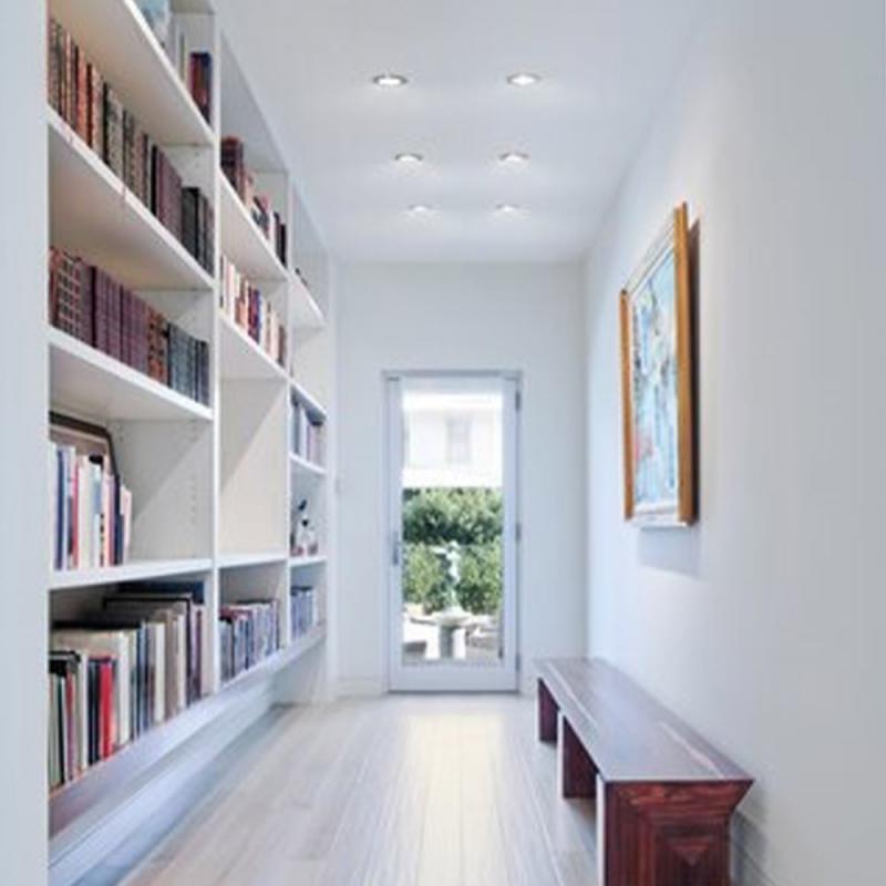 OSRAM 3er Set LED Einbauleuchten Spotlight Recess Set Incl. Osram LED 3x2.6W GU10 - warmweiße Wohnraumbeleuchtung