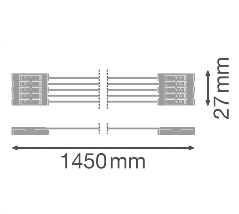 Ledvance Durchverdrahtungskit DP HOUSING 1500 1xLAMP TH-KI