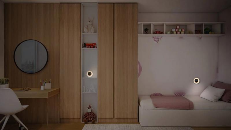 OSRAM NIGHTLUX Digitale Uhr & Nachtlicht mit Sensor, Batterbetrieb, USB-Ladekabel, Farbwechselfunktion für weißes Licht, einfache Montage, nur für Innenräume geeignet