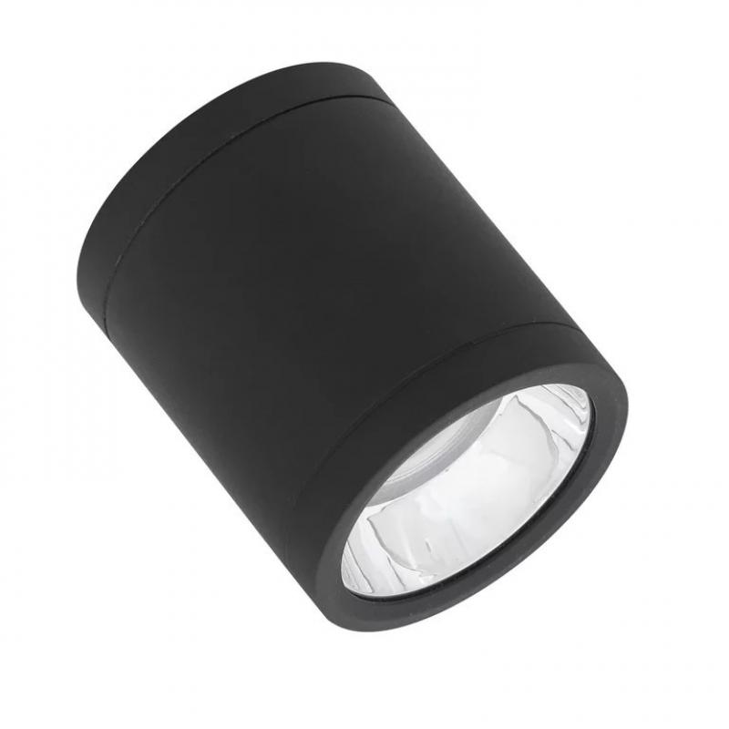 LEDVANCE LED Strahler Surface 15W 36 ° warmweißes Licht 3000K schwarz IP65