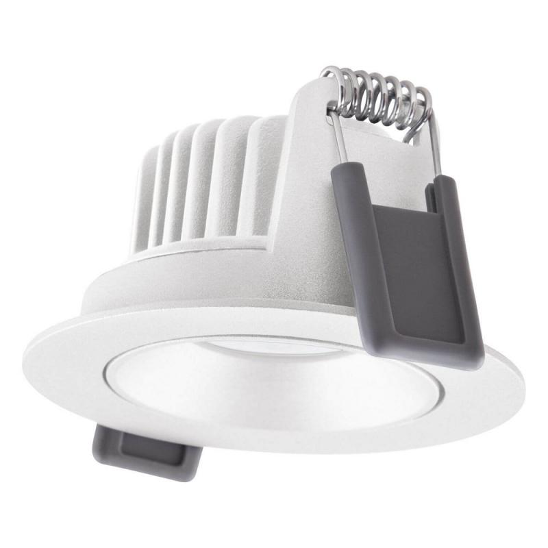 LEDVANCE SPOT ADJUST 8W 940 DIM IP20 Weiß LED Einbauleuchte 4000K CRI90 schwenkbar dimmbar - Einbaudurchmesser: 68 mm