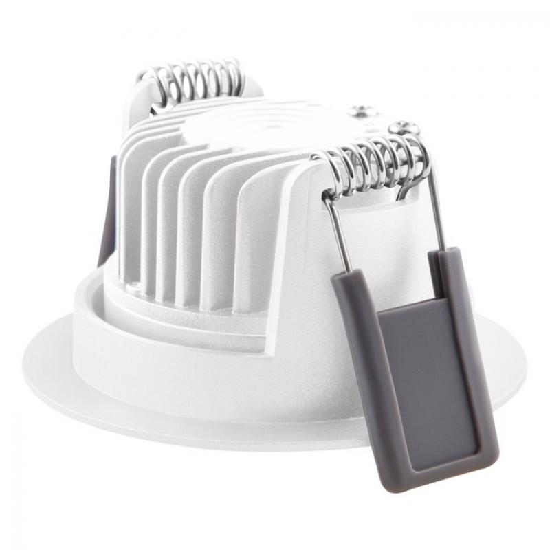 LEDVANCE SPOT ADJUST 8W 940 DIM IP20 Weiß LED Einbauleuchte 4000K CRI90 schwenkbar dimmbar - Einbaudurchmesser: 68 mm